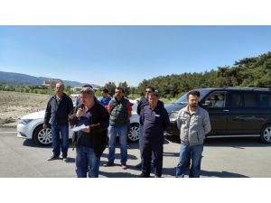 Çanakkale'de "trafik yavaşlatma" eylemi
