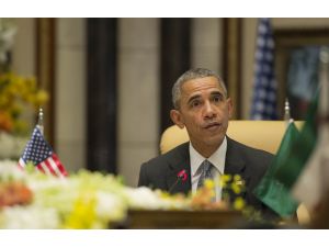 Obama, ABD-KİK zirvesi için Riyad'da