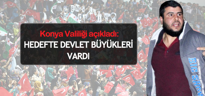 Valilik açıkladı: Hedefte devlet büyükleri vardı