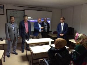 Başkan Çalışkan'dan EKPSS'ye hazırlananlara ziyaret