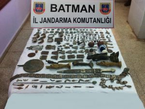Batman'da tarihi eser kaçakçılığı