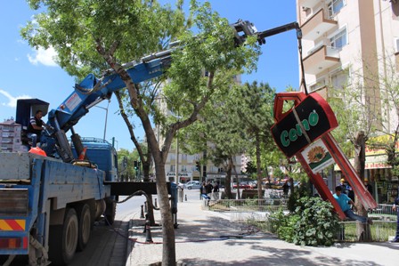 Şehir estetiği yönetmeliğine destek