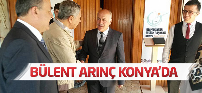 Bülent Arınç Konya'da