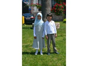 Cumhurbaşkanı Erdoğan'ı görmenin mutluluğunu yaşıyorlar