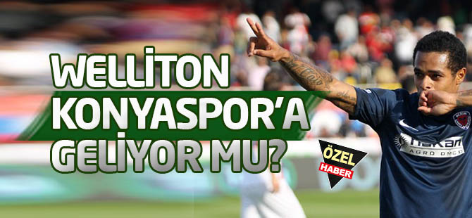 Konyaspor, Welliton ile anlaştı mı?