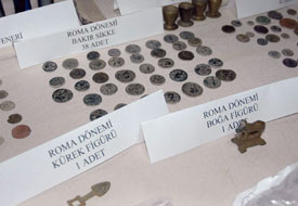 Tarih kaçakçıları Ankara'da enselendi