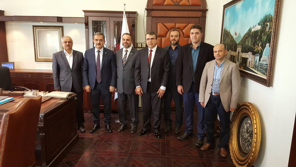RİBAT'tan rektör Şahin'e 'hayırlı olsun ziyareti