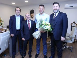 Trabzonspor'dan hakem Volkan Bayarslan'a ziyaret