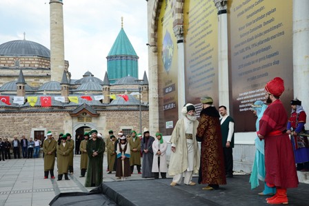 Mevlana’nın Konya’ya gelişinin 788. Yıl Dönümü