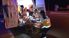Konya'da otomobil kaldırıma çarptı: 7 yaralı
