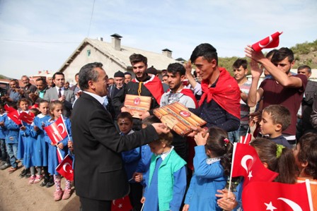 Tutal, asker uğurladı