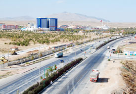 20. köprülü kavşağın temeli atılıyor