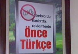 Yabancı isime karşı imza kampanyası