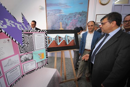 “Tüp geçit” projesi öğrencilere ilham kaynağı oldu