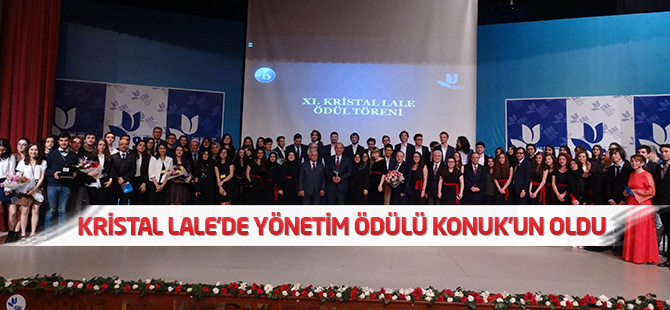 Kristal Lale’de Yönetim Ödülü Recep Konuk’un Oldu