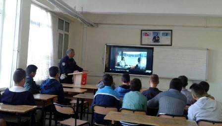 Kulu’da öğrencilere trafik eğitimi