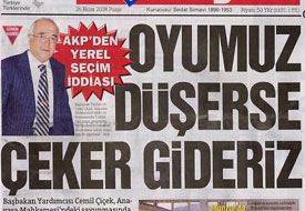Hürriyet dünkü MANŞETİ neden attı