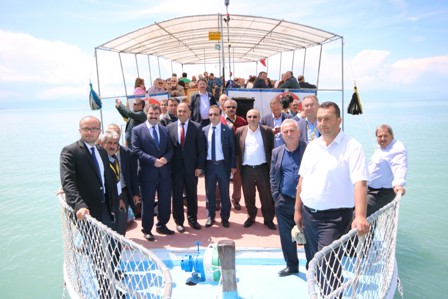 Beyşehir Tarihi kentlerin başkanlarını ağırladı