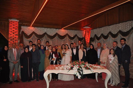 Büşra ile Fatih evlendi