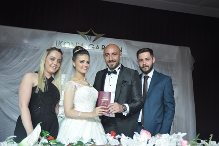 Beyza ile Muhammet mutluluğa evet dedi