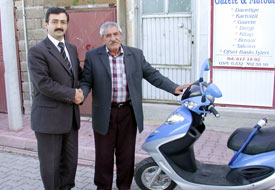 Çalınanın yerine yenisi geldi