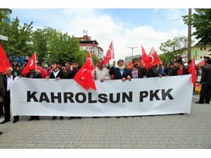 Muş'ta teröre lanet yürüyüşü