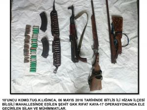 Bitlis'te terör operasyonu