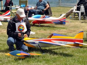 Eskişehir'de model uçak yarışları