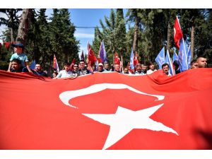 Mersin'de teröre tepki eylemi