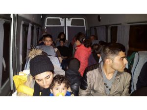 Edirne’de insan kaçakçılığı operasyonu