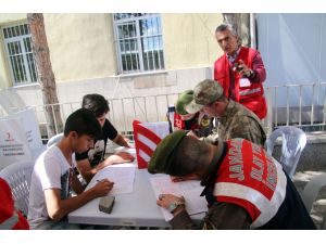 Şarkışla'da kan bağışı