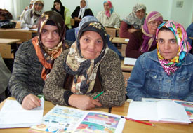 Halkapınar'da 204 kişi okuma yazma bilmiyor