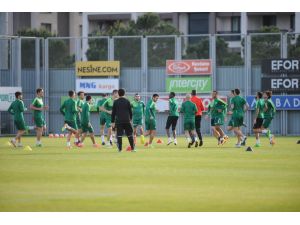 Bursaspor'da Torku Konyaspor maçı hazırlıkları