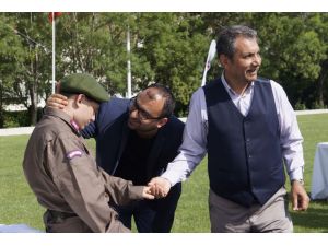 Engellilerin bir günlük askerlik heyecanı