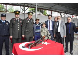 Engellilerin bir günlük askerlik heyecanı