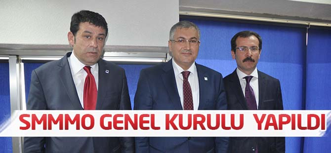 SMMMO Genel Kurulu  yapıldı