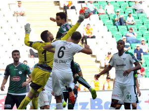 Bursaspor: 1 - Torku Konyaspor: 1 (Maç sonucu)