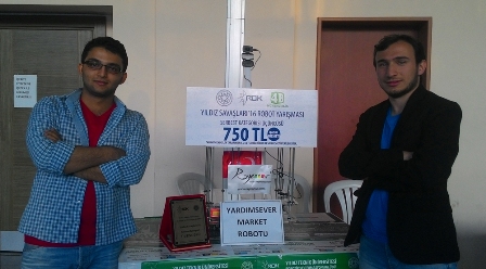 SÜ'nün "Yardımsever Market Robotu"na iki ödül