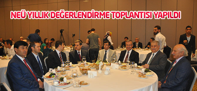 Rektör Şeker yıllık değerlendirme yaptı