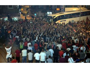 Zonguldak Kömürspor'a coşkulu karşılama