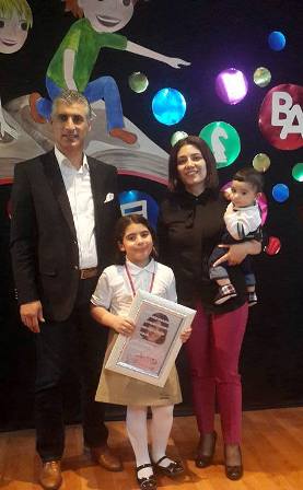 Özgül ailesinde Okuma Bayramı heyecanı