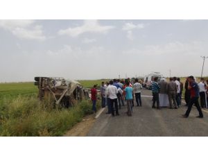 Kızıltepe'de trafik kazası: 2 ölü, 1 yaralı