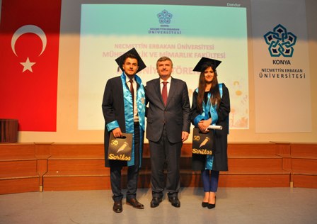 NEÜ Mühendislik ve Mimarlık Fakültesi İlk Mezunlarını Verdi