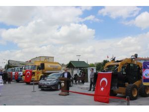 Karapınar'da yeni araçlar tanıtıldı