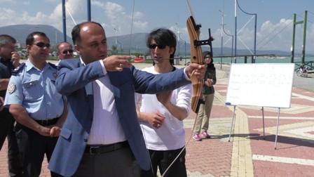 Beyşehir’de okçuluk yarışları tamamlandı