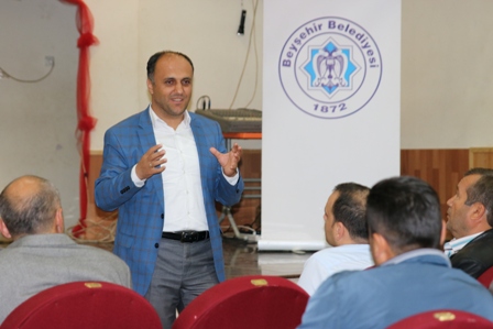 Özaltun'dan esnaf toplantısı