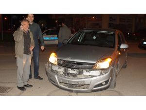 Çubuk'ta otomobille motosiklet çarpıştı: 2 yaralı