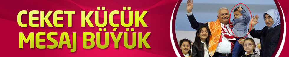 Ceket küçük mesaj büyük