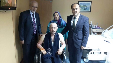 Özaltun’dan Uzman Çavuşa ziyaret