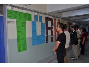 Kırıkkale'de okul koridorları eğitime destek sağlıyor